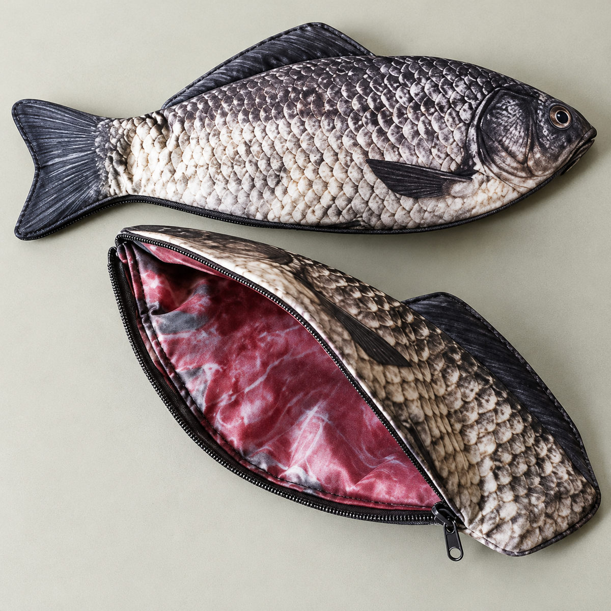 Estuche con forma de pez 🐟
