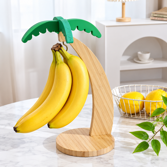 Soporte de plátanos con forma de palmera 🌴